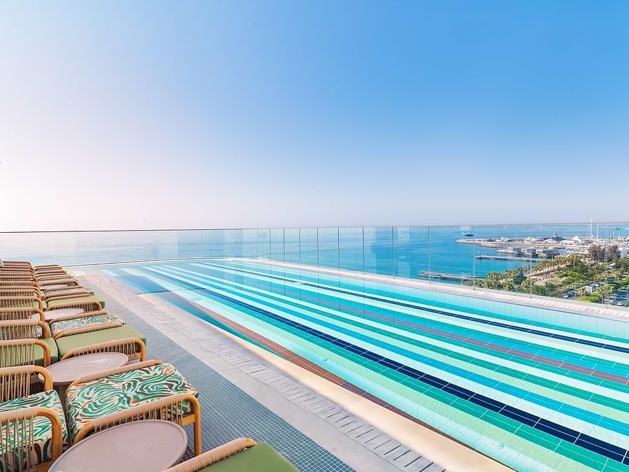 NYX Hotel Limassol - Rooftop pool