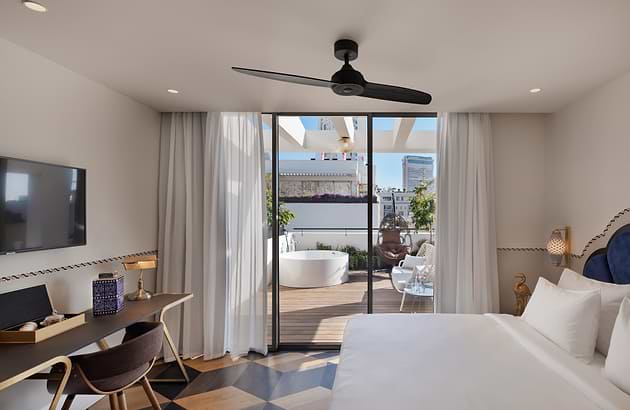 Sam & Blondi Obraz pokoju - ilustracja