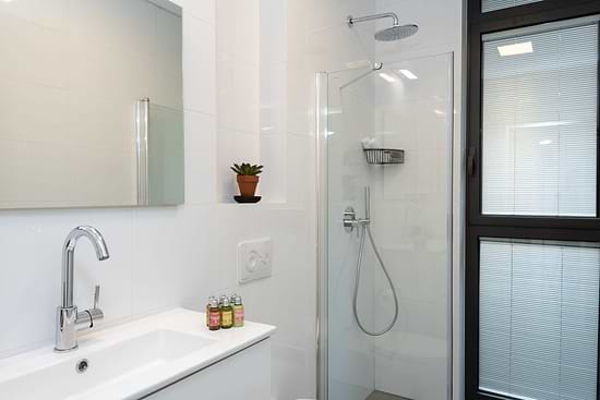 Three Bedroom Apartment with Balcony - Bathroom