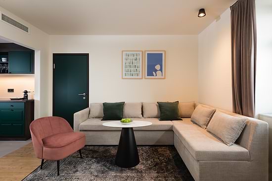 Studio Apartment with Sofa Bed - Sitting area