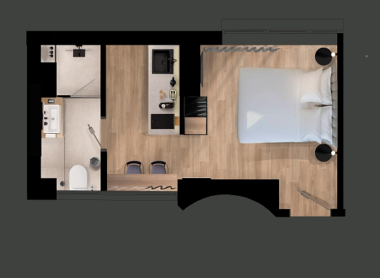 master Plaka - Plaka Comfort Studio - Layout