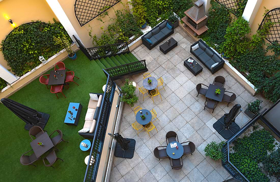 Leonardo Hotel Madrid City Center - Terrazza