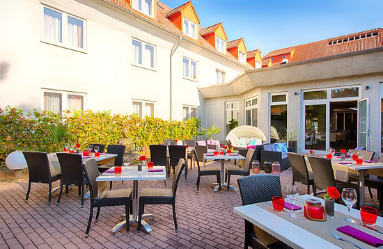 Leonardo Hotel Mannheim-Ladenburg - Terrasse