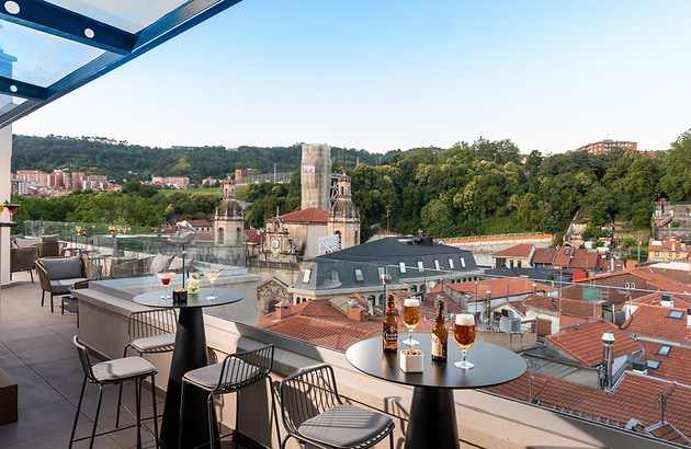 NYX Hotel Bilbao - Terraza