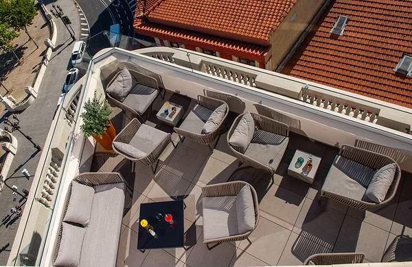 NYX Hotel Bilbao - Terrasse