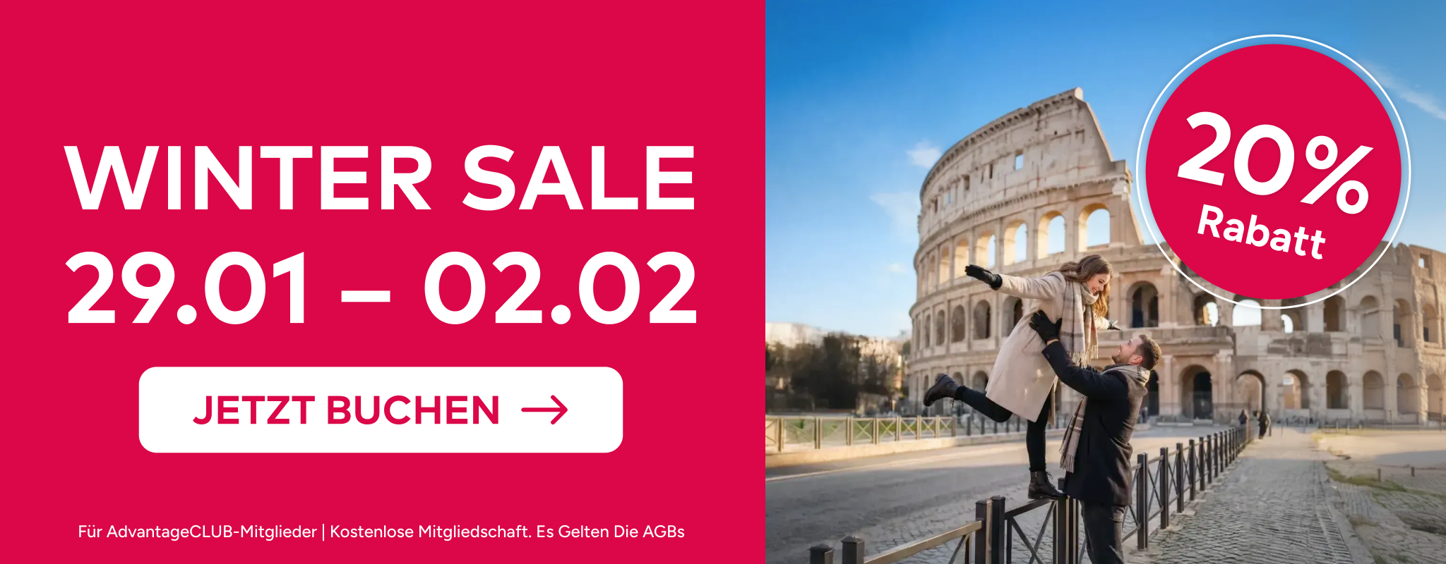 Winter Sale at Leonardo Hotels - 20% off your booking!