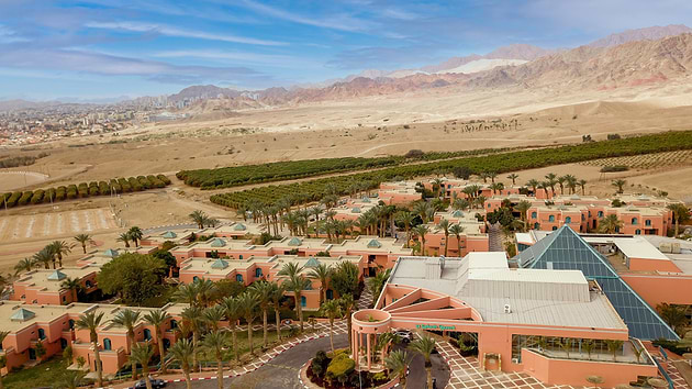 U Splash Resort from the air